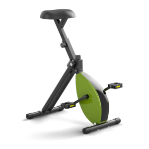 Deskbike groen en zwarte hometrainer