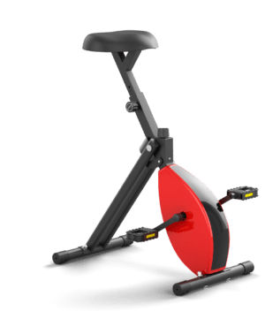Deskbike rood and black exercise bike