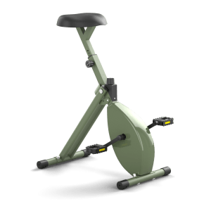 Deskbike Medium Volledig Groen, stimuleert een gezonde werkhouding in kantoren met een frisse, energieke uitstraling